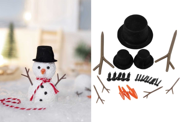Snowman Accessories - 1 - Modeling Tools - 10doigts.com - Outils de Modelage - 10doigts.fr