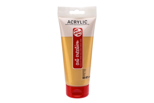 Pintura acrílica Talens 200 ml - oro 801 - Peinture acrylique artiste - 10doigts.fr