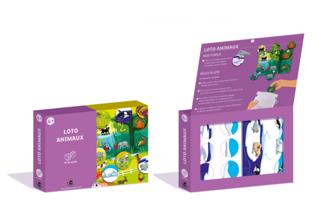 Lotto Game Set and Stickers - 3 - Sticker Box - 10doigts.com - Coffret d'activités avec des gommettes - 10doigts.fr