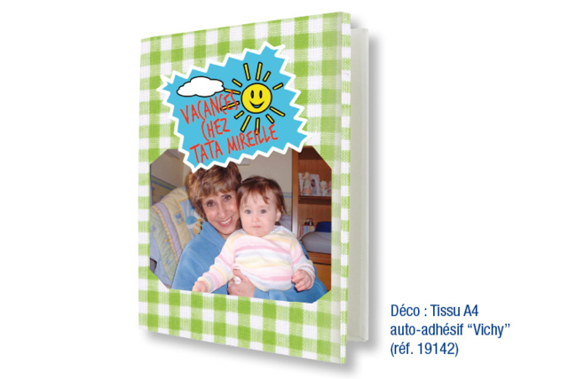 Decorative Photo Album - 16.5 x 12.5 cm - 5 - Albums and Notebooks - 10doigts.com - Albums et carnets à personnaliser - 10doigts.fr