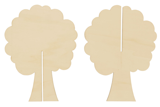 Large Wooden Tree for All Seasons to Assemble - 4 - Wooden Shapes - 10doigts.com - Formes en bois à décorer - 10doigts.fr