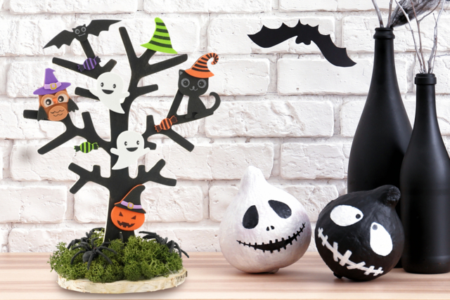 3D Foam Halloween Stickers - 10 pcs - 3 - Halloween Stickers - 10doigts.com - Gommettes Halloween - 10doigts.fr