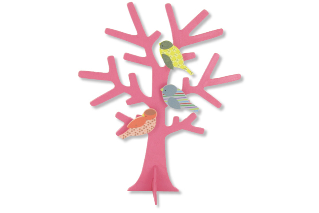 Wooden Jewelry Tree Stand - 18 cm - 12 - Jewelry Boxes and Holders - 10doigts.com - Boîtes et supports à bijoux : l'écrin de vos créations - 10doigts.fr
