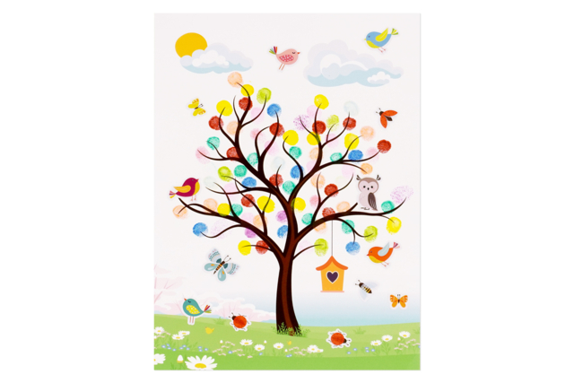 Tree Print Kit - 6 Panels - 3 - Educational Kits - 10doigts.com - Kits éducatifs : le plaisir d'apprendre par la manipulation - 10doigts.fr