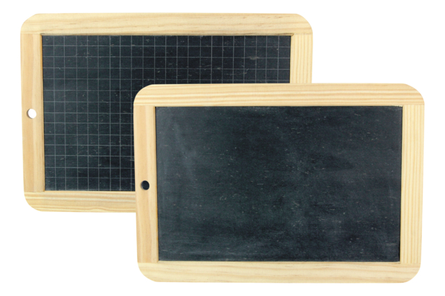 Natural Slate with Wooden Frame - 1 - Chalks, Boards, Slates - 10doigts.com - Craies, tableaux et ardoises : l'espace de toutes les expressions - 10doigts.fr