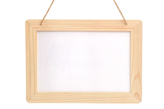 Whiteboard Slate - 1 - Wooden Chalkboards - 10doigts.com - Ardoise en bois à décorer - 10doigts.fr