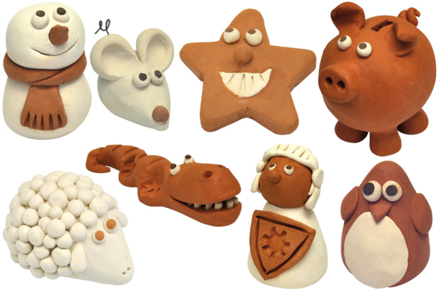 100% Natural Red Clay - 5 - Clay - Modelling and Moulding - 10doigts.com - Argile - Modelage et moulage - 10doigts.fr