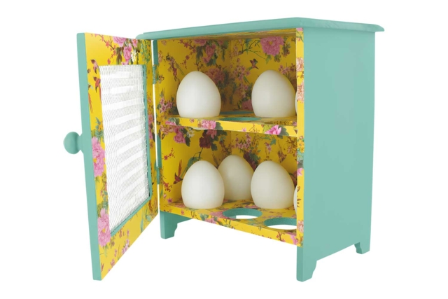 Egg Cabinet - 4 - Wooden Objects for the Kitchen - 10doigts.com - Objets en bois à décorer pour la cuisine - 10doigts.fr