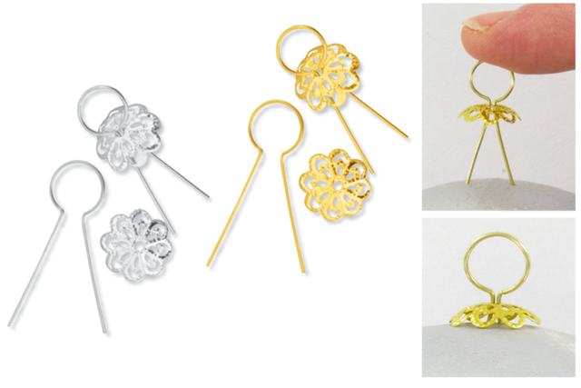 Metallic Pins - 4 - Nails and Pins - 10doigts.com - Clous et épingles - 10doigts.fr
