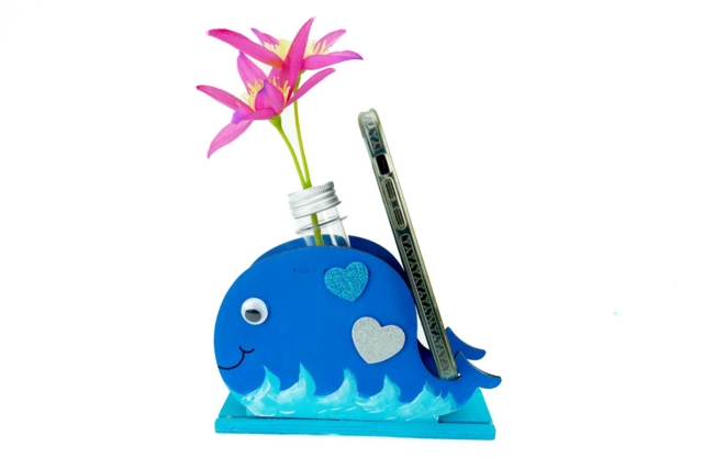 Smartphone Holders and Flower Vases - 6 Pieces - 2 - Office Supplies - 10doigts.com - Objets pour le bureau : personnalisez votre espace de travail - 10doigts.fr