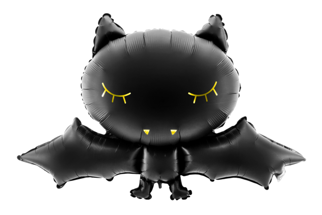 XXL Bat Balloon in Aluminum - 1 - Halloween Balloons - 10doigts.com - Ballons d'halloween - 10doigts.fr