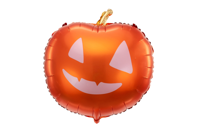 XXL Pumpkin Balloon in Aluminum - 1 - Halloween Balloons - 10doigts.com - Ballons d'halloween - 10doigts.fr