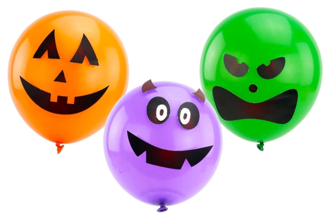 Globo Calabaza Monstruo Fantasma - Ballons d'halloween - 10doigts.fr