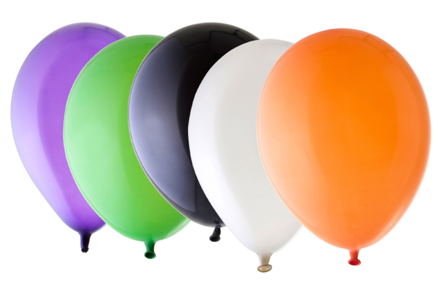 Halloween Color Balloons - 20 Pieces - 1 - Balloons, garlands, streamers - 10doigts.com - Ballons, guirlandes, serpentins - 10doigts.fr