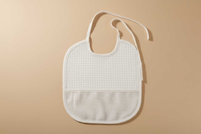 Bib con bolsillo para bordar - Coton, lin - Textiles - 10doigts.fr