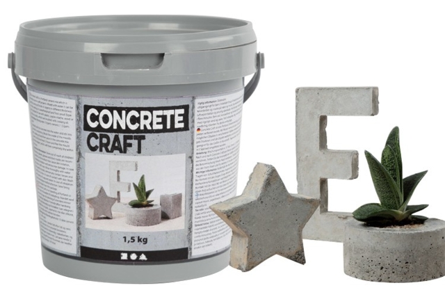 Creative Casting Concrete - 1.5 kg Bucket - 1 - Creative Concrete - Molding and Casting - 10doigts.com - Béton créatif - Modelage et moulage - 10doigts.fr