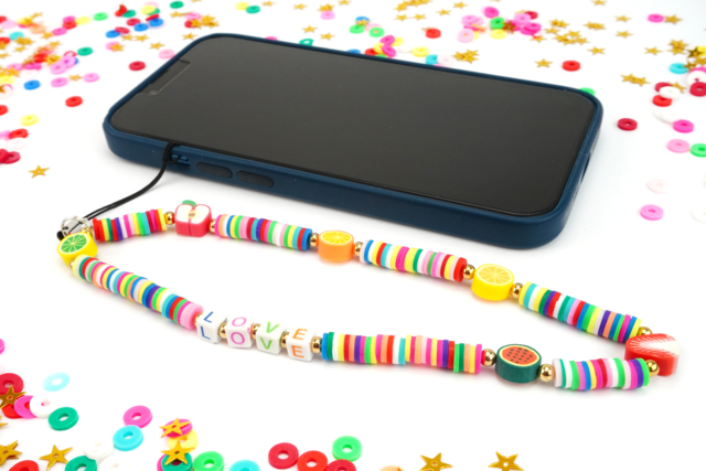 Black Gri-Gri Attachments - 10 Pieces - 2 - Keychains - 10doigts.com - Porte-clés - 10doigts.fr