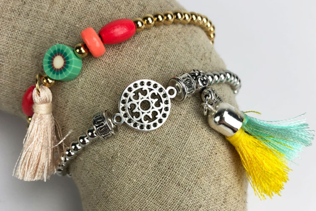 Gold or Silver Spacer Beads - 1500 Beads - 2 - Spacer Beads - 10doigts.com - Perles Intercalaires - 10doigts.fr