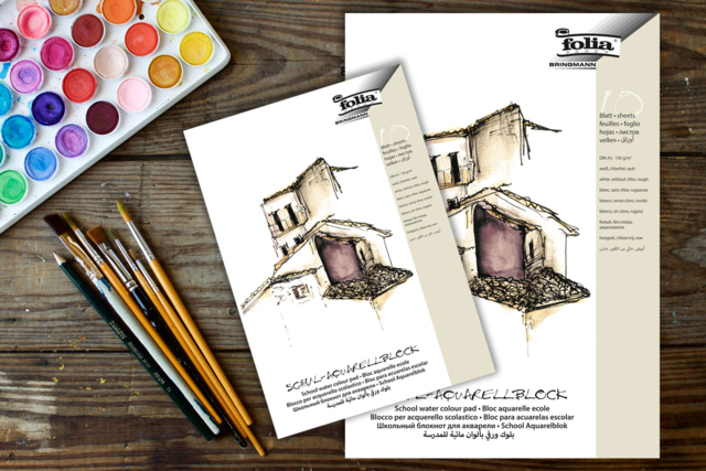 acuarelas - Papiers Peintures - 10doigts.fr