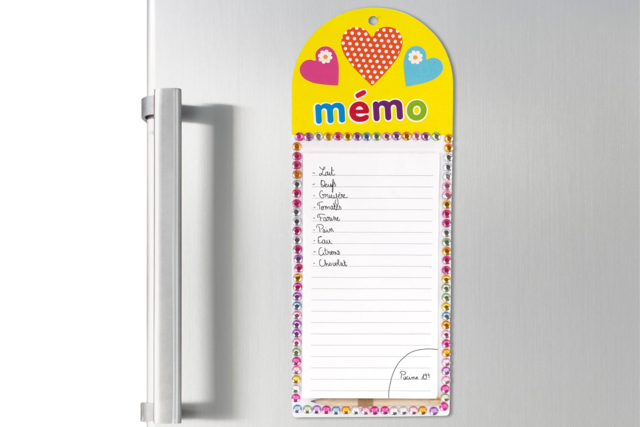 Magnetic Cardboard Notepads - 4 Pieces - 4 - Notebooks - 10doigts.com - Blocs notes - 10doigts.fr