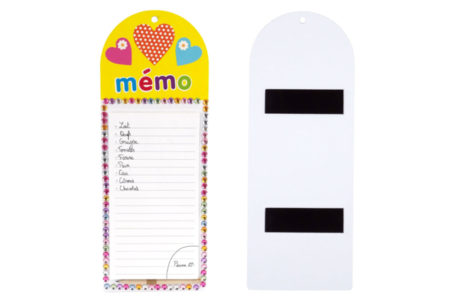 Magnetic Cardboard Notepads - 4 Pieces - 5 - Notebooks - 10doigts.com - Blocs notes - 10doigts.fr