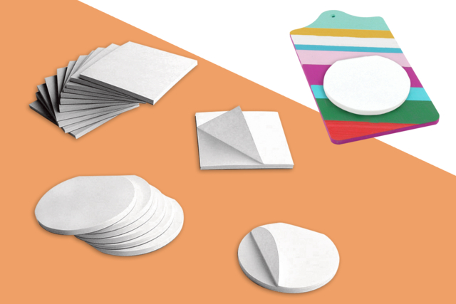 Round or Square Notepads - 6 Pieces - 1 - Notebooks - 10doigts.com - Blocs notes - 10doigts.fr