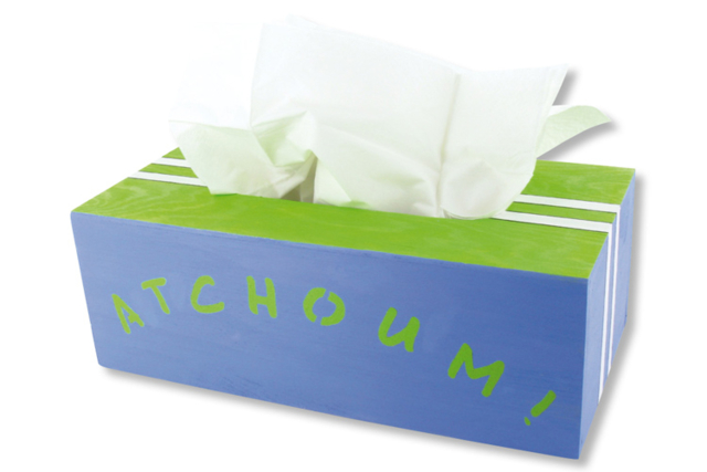 Wooden Tissue Box - 11 - Wooden Boxes - 10doigts.com - Boîtes en bois à décorer - 10doigts.fr