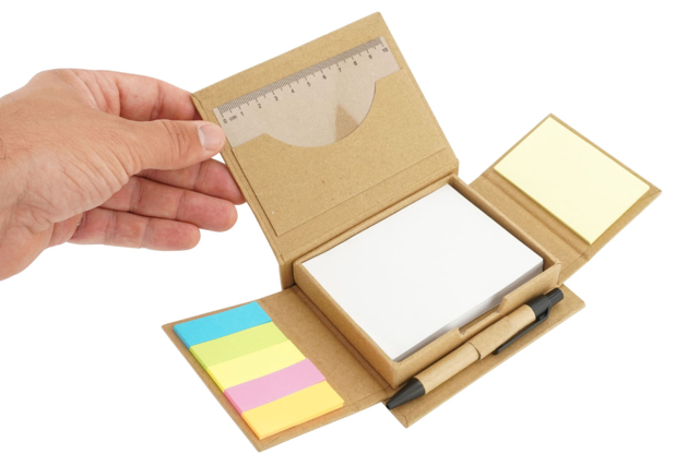Multi-Purpose Kraft Cardboard Note Box - 4 - Albums and Notebooks - 10doigts.com - Albums et carnets à personnaliser - 10doigts.fr