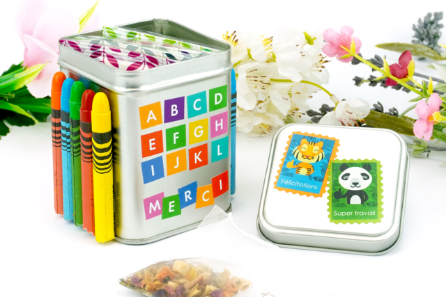 Metal Tea Box - 3 - Metal Supports - 10doigts.com - Supports en Métal - 10doigts.fr