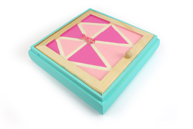 Mirror Jewelry Box - 2 - Wooden Boxes - 10doigts.com - Boîtes en bois à décorer - 10doigts.fr