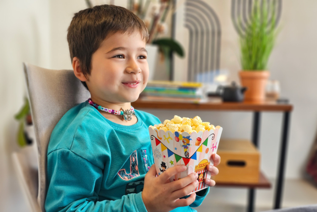 Popcorn Boxes in Sturdy Card - 6 Pieces - 2 - Decorative Boxes - 10doigts.com - Boîtes à décorer - 10doigts.fr