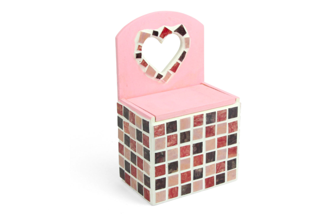 Wooden Heart Cut-out Box - 3 - Decorative Boxes - 10doigts.com - Boîtes à décorer - 10doigts.fr