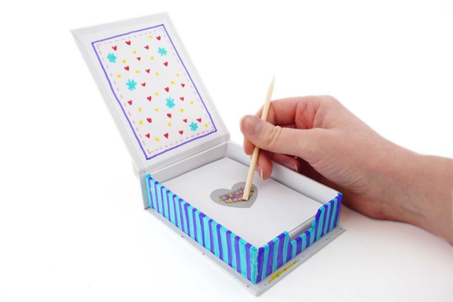 Cardboard Notepad Box - 5 - Cardboard Notebooks - 10doigts.com - Carnets en carton - 10doigts.fr
