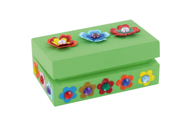 Rectangular Wooden Box - 10 x 6 x 4 cm - 5 - Wooden Boxes - 10doigts.com - Boîtes en bois à décorer - 10doigts.fr