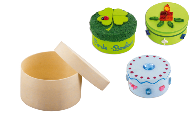 Small Wooden Boxes - Shapes of Your Choice - 6 - Wooden Boxes - 10doigts.com - Boîtes en bois à décorer - 10doigts.fr