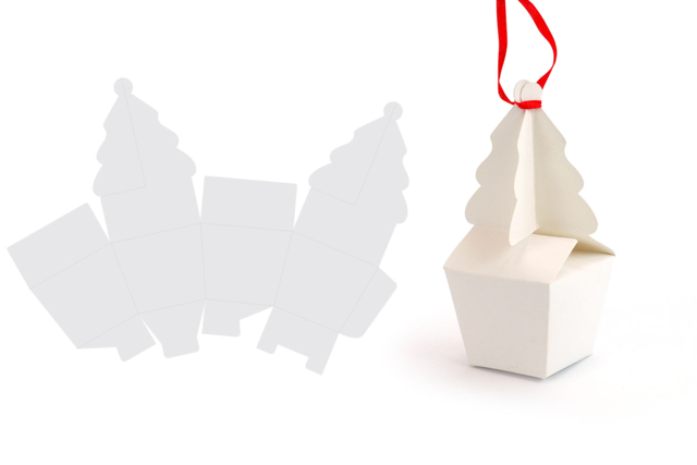 Christmas Tree Boxes to Assemble - 6 Trees - 4 - Advent Calendars - 10doigts.com - Calendriers de l'Avent à décorer - 10doigts.fr