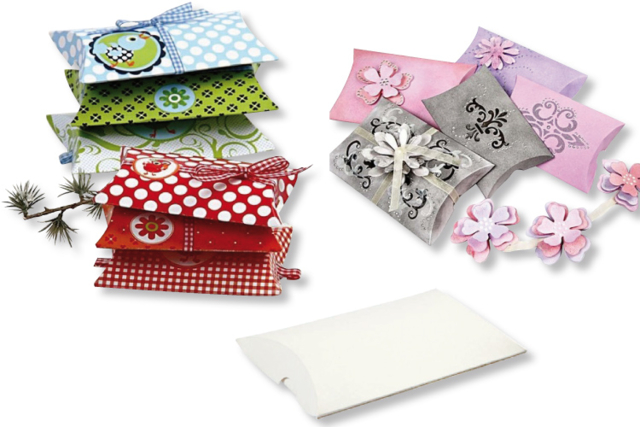 White Cardboard Gift Boxes - 10 Pieces - 3 - Cardboard Boxes and Baskets - 10doigts.com - Boîtes et corbeilles en carton - 10doigts.fr