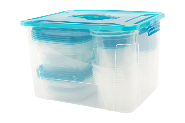 cajas de almacenamiento  - Plastique Transparent - 10doigts.fr