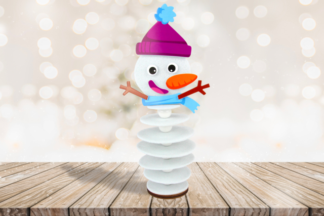 Felt Snowman Kit - 1 - Felt Kits - 10doigts.com - Kits en feutrine - 10doigts.fr