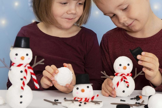 Snowman Accessories - 4 - Modeling Tools - 10doigts.com - Outils de Modelage - 10doigts.fr