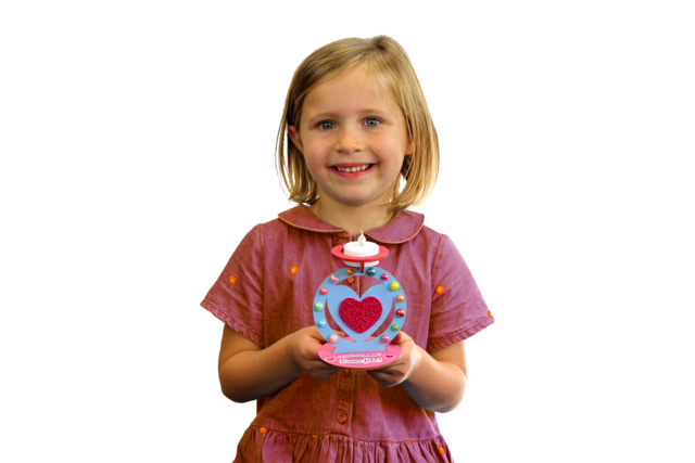 Heart-Shaped Wooden Candle Holders - 6 Pieces - 5 - Wood Candle Holders - 10doigts.com - Bougeoirs en bois - 10doigts.fr