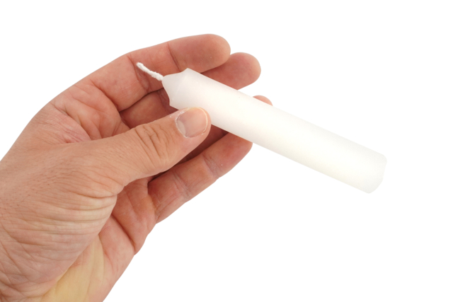 velas blancas cirios faroles - Cires pour bougies - 10doigts.fr