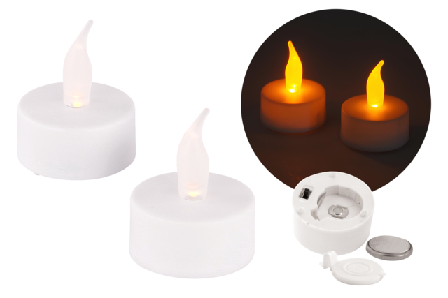 LED Electric Candles - 1 - Lighting Articles, String Lights and LED Candles - 10doigts.com - Articles lumineux, guirlandes et bougies LED - 10doigts.fr