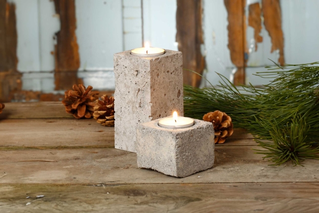 Tealight Holders - 12 Pieces - 3 - Candle Holders and Lanterns - 10doigts.com - Bougeoirs et photophores à décorer - 10doigts.fr