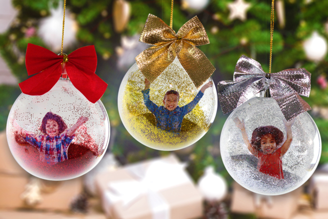 3-in-1 Balls, Transparent Plastic - 10 Pieces - 3 - DIY Christmas Ornaments - 10doigts.com - Boules de Noël DIY - 10doigts.fr
