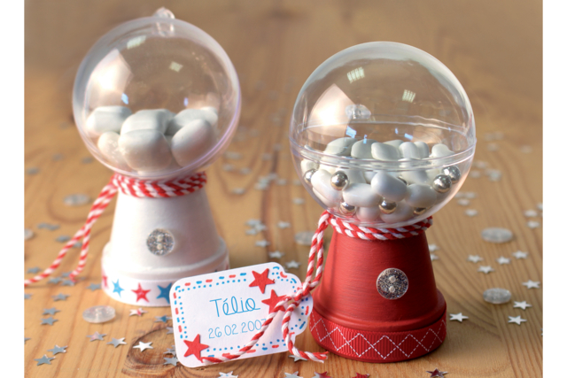 3-in-1 Balls, Transparent Plastic - 10 Pieces - 6 - DIY Christmas Ornaments - 10doigts.com - Boules de Noël DIY - 10doigts.fr