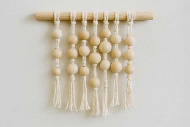 Bola de madera perforada 3 cm - 6 unidades - Perles en bois - 10doigts.fr