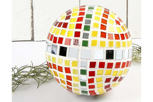 Decorative Mosaic Ball - Miroirs à coller - 10doigts.fr