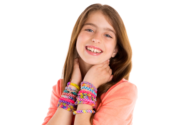 Loom Elastic Bracelets Kit - 4000 Pieces - 3 - Elastic Bracelets - 10doigts.com - Bracelets en élastiques - 10doigts.fr