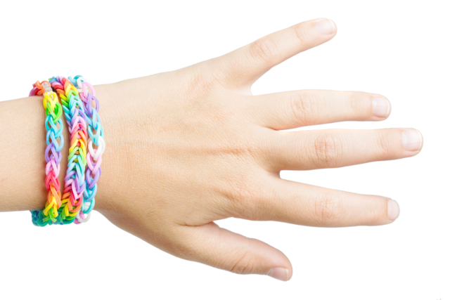 Mini Elastic Kit - 300 Elastics - 6 - Elastic Bracelets - 10doigts.com - Bracelets en élastiques - 10doigts.fr